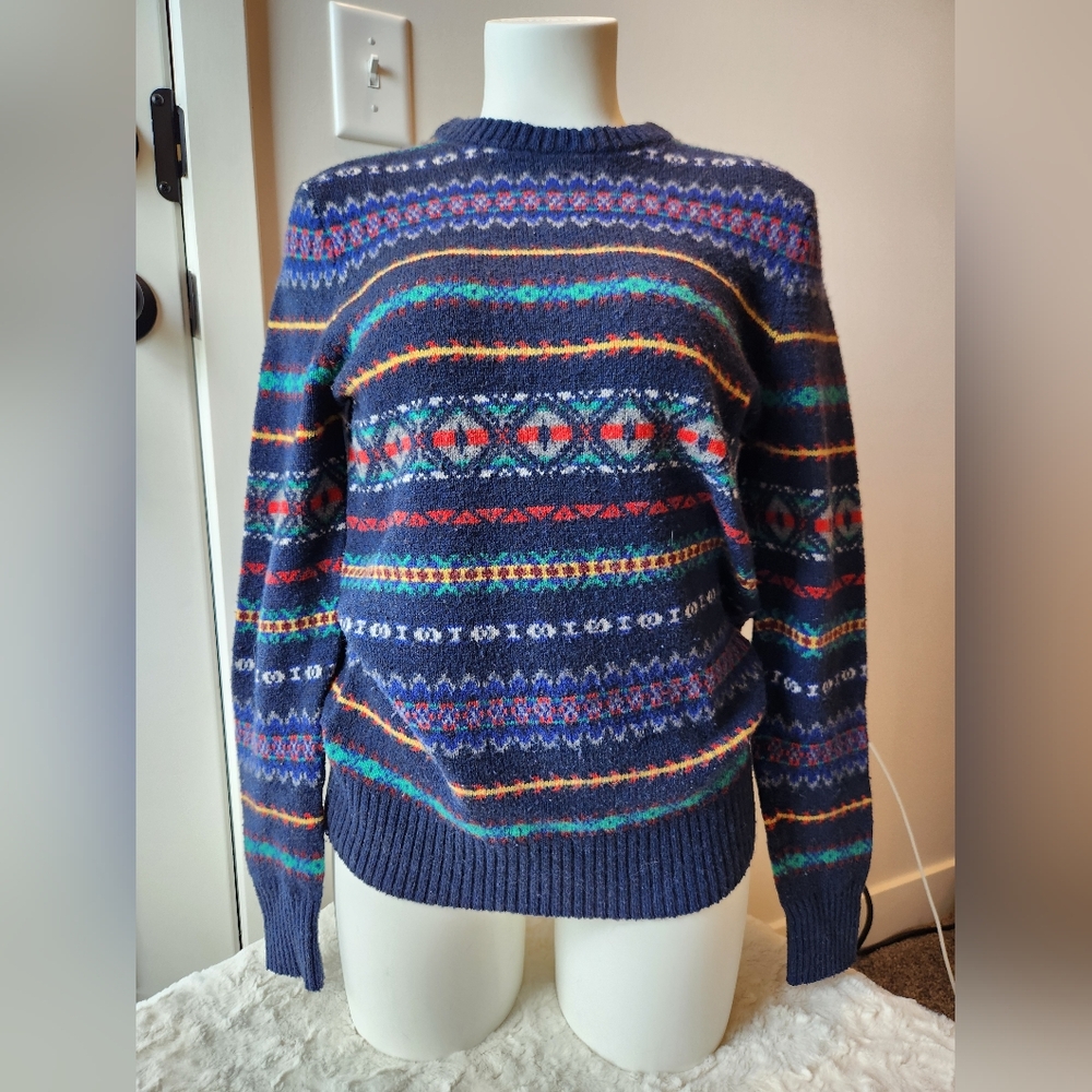 Colorful Urban Pipeline wool blend sweater